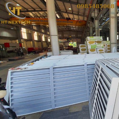 Cửa chớp thép sơn tĩnh điện