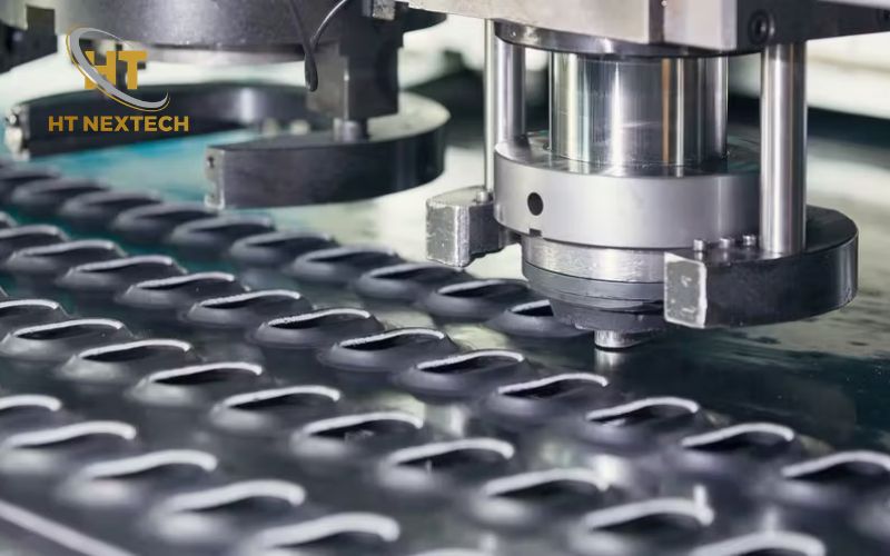 Đột lỗ cho máng cáp giúp tăng khả năng tản nhiệt cho hệ thống cáp