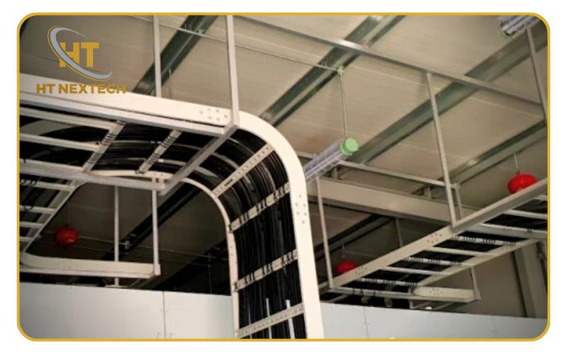 Triển khai ngoài công trình lắp đặt thang cáp