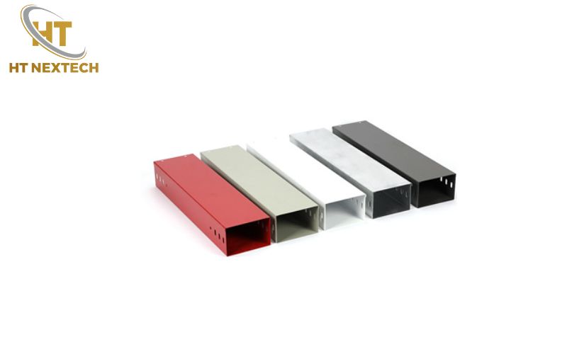Chất liệu ảnh hưởng đến kích thước của máng cáp 