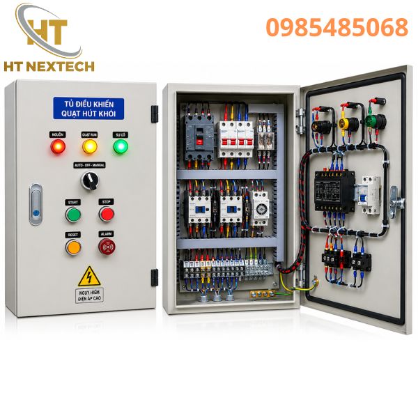 Tủ điều khiển quạt hút khói