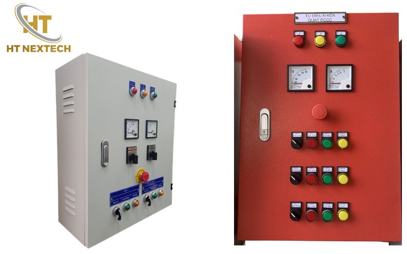 Tủ điện điều khiển quạt hút PCCC